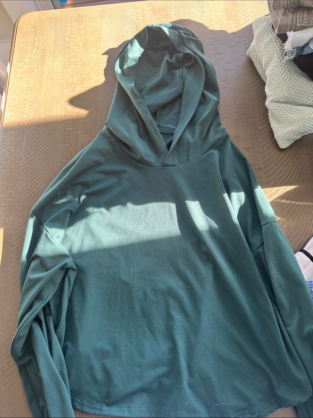 Gilly Hicks Green Hooded Women's Sweater